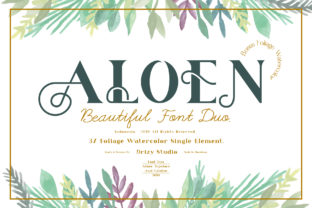 Aloen Duo: A Display Font Duo That Just Works