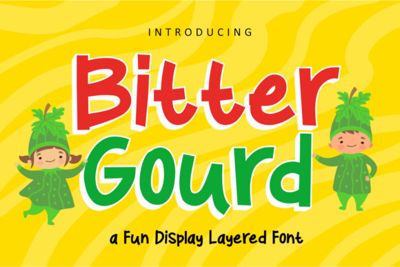 Bitter Gourd: The Playful, Comic-Inspired Display Font That Brings Warmth to Everyday Projects
