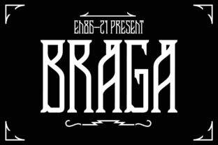 Braga: A Bold Display Font for Impactful Headlines