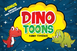 Dinotoons Font: A Playful, Versatile Display Typeface for Creative Projects