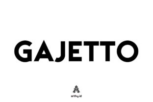 Gajetto: Clean, Modern Display Font