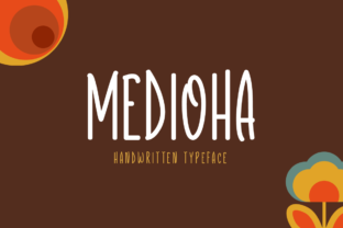 Medioha: The Handwritten Display Font That Brings Warmth, Personality, and Versatility to Every Design Project