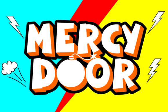 Mercy Door: A Playful Display Font That Pops