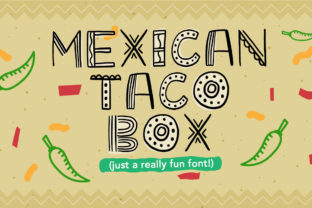 Mexican Taco Box: Bold Flavor in Every Letter