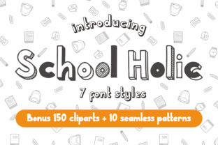 School Holic Family: A Whimsical Yet Purposeful Typography Tool for Real-World Workflows
