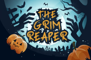 The Grim Reaper: A Halloween Font with Edge