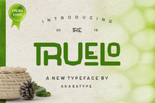 Truelo: Where Typographic Clarity Meets Organic Warmth