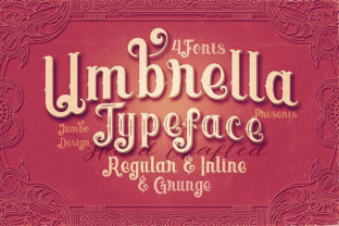 Umbrella: A Vintage Font with Modern Impact