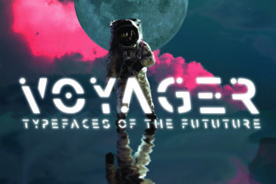 Voyager: A Futuristic Display Font for Sci-Fi Design