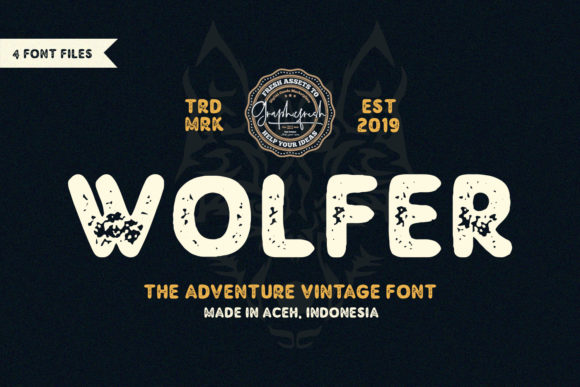 Wolfer: A Bold, Vintage-Inspired Display Font That Commands Attention