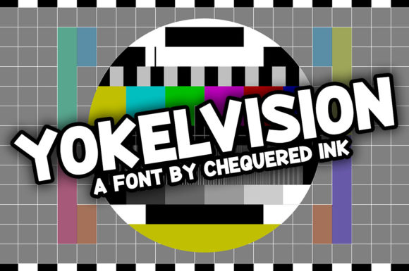 Yokelvision: The Cartoon-Ready Font That Delivers Bam Pow Whallop Energy